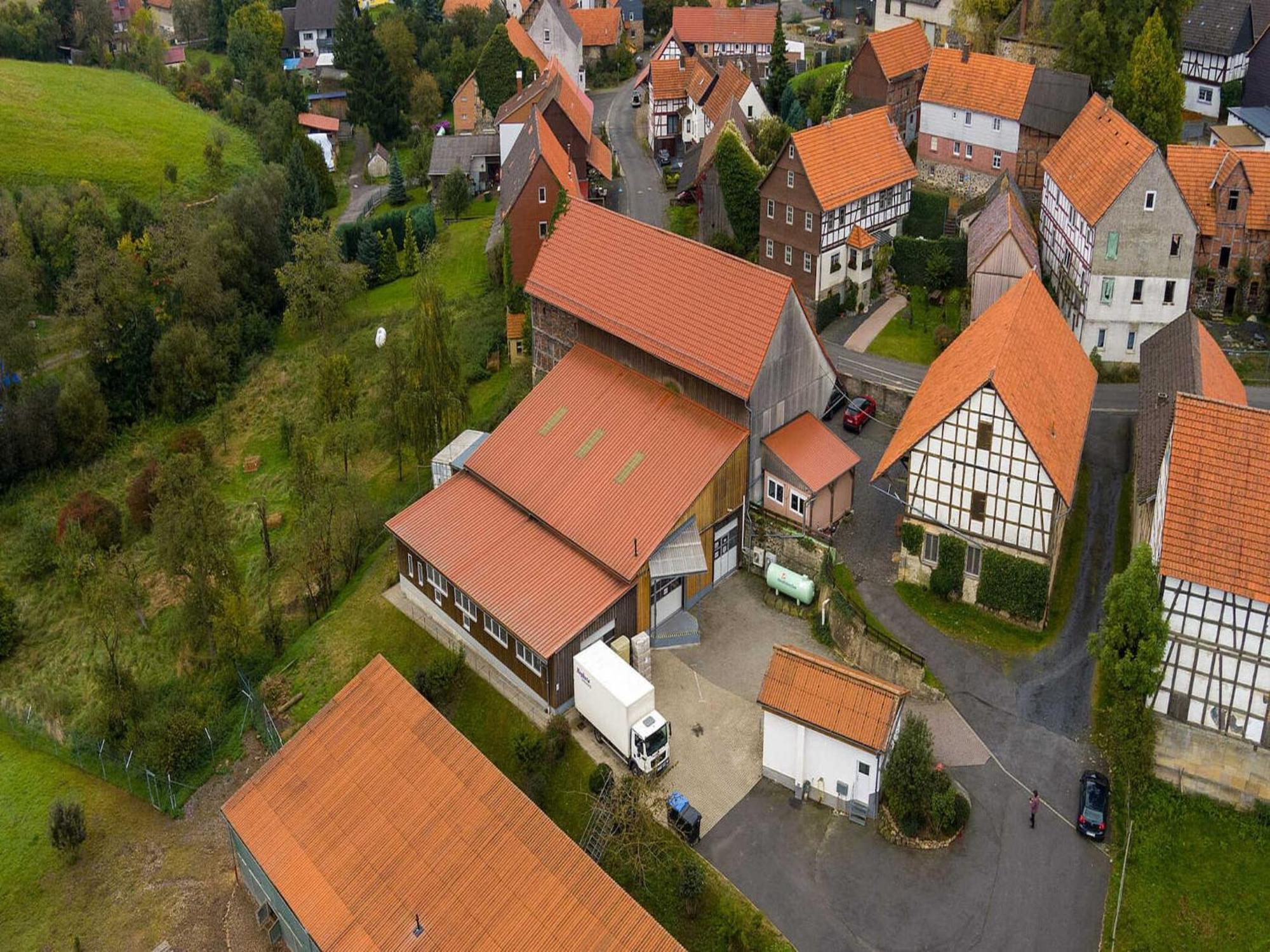 Small Apartment In Hesse With Terrace And Garden Frielendorf المظهر الخارجي الصورة